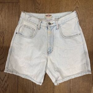 Vintage Guess Faded Blue Denim Shorts